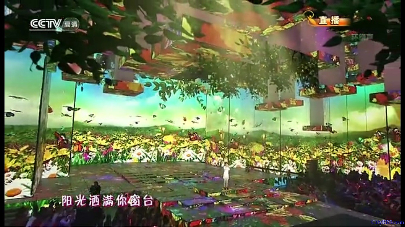 2013年蛇年春节联欢晚会那英演唱《春暖花开》