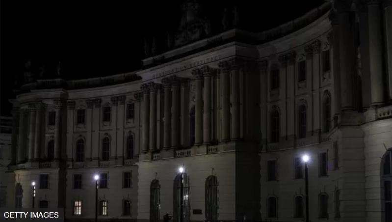 柏林旧宫--夏洛滕堡宫停止照明